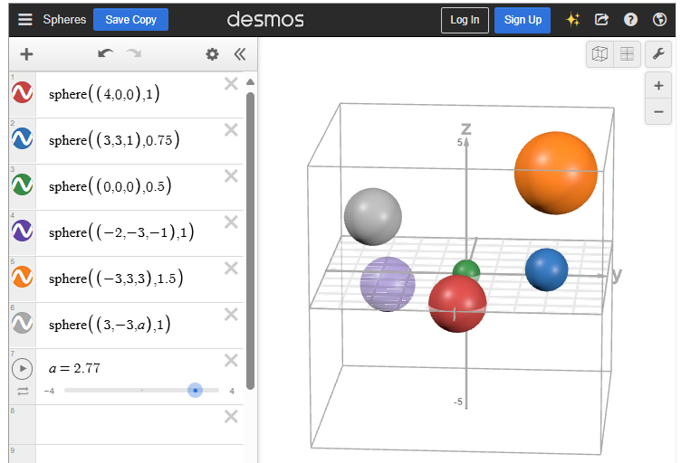 292.html how to create 3D drawing using Geogebra